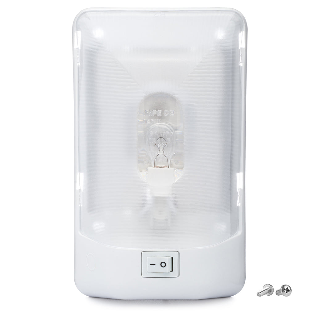 Euro-Style Interior Ceiling Dome Light - Single
