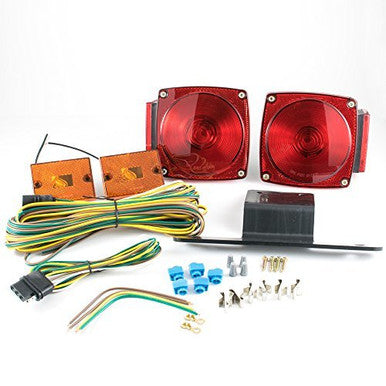 Submersible Under 80" Universal Mount Combination Trailer Tail Lights Kit