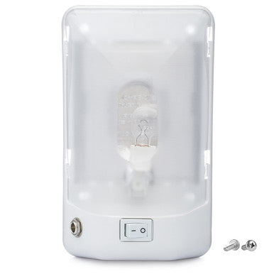 Euro-Style Interior Ceiling Dome Light - Single
