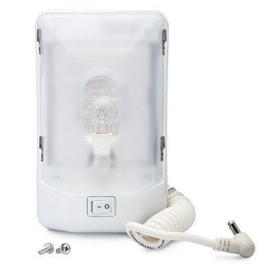 Euro-Style Interior Ceiling Dome Light - Single
