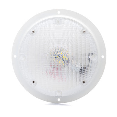Surface Mount Scare Light w/ Mounting Gasket - White Base
