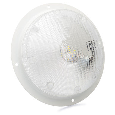 Surface Mount Scare Light w/ Mounting Gasket - White Base