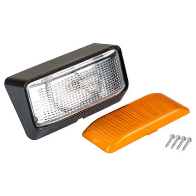 RV Exterior Porch Utility Light - 12v Lighting Fixture Kit with Bulb
