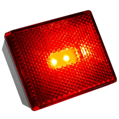 Reflector/Clearance LED Marker Light w/ Stud Mount