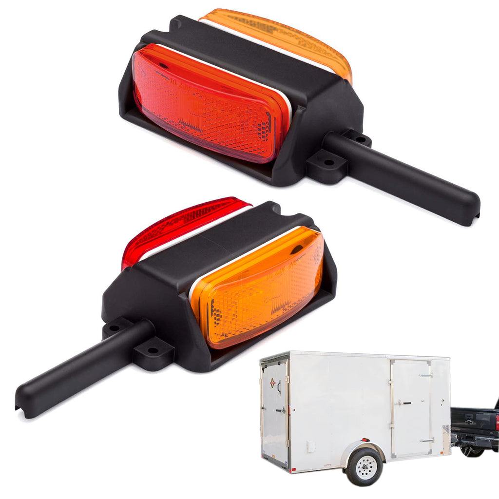 Pre-Wired Fender Light Assembly - Amber/Red - Left/Right