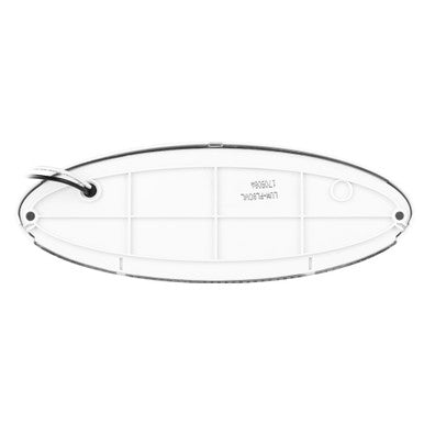 LED Euro Style RV Porch Light - Clear Lens