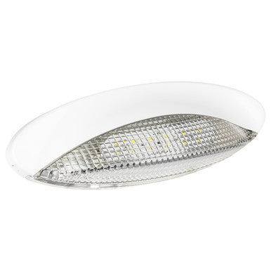 LED Euro Style RV Porch Light - Clear Lens