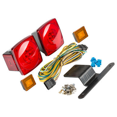 HALO LED Submersible Under 80" Trailer Light Kit w/Amber Clearance Markers