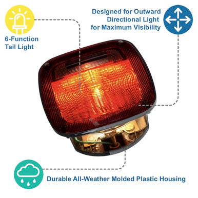 6 Function Universal Box Lamp Tail Light