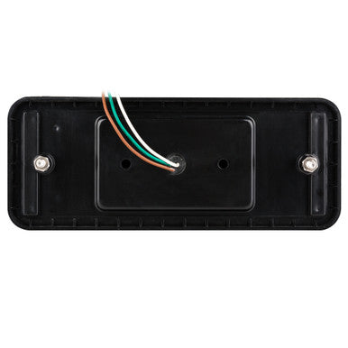 LED RV combination tail light, passenger side, black base